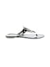 Jack Rogers Silver Flip Flops Size 9 - photo 1