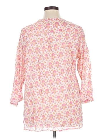 Rock Flower Paper 3/4 Sleeve Blouse (view 2)