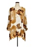 Catherines 100% Polyester Gold 3/4 Sleeve Blouse Size 3X - photo 1
