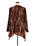 Catherines 100% Polyester Brown Long Sleeve Blouse Size 3X - photo 2
