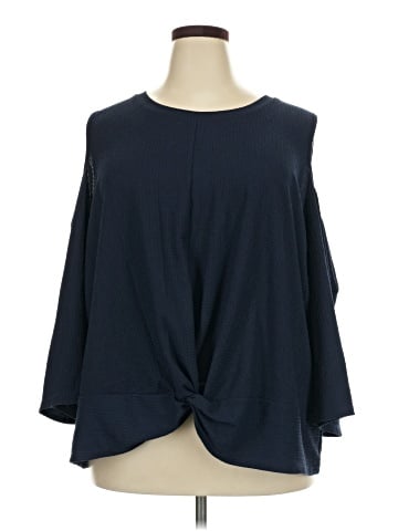 MICHAEL Michael Kors 3/4 Sleeve Top (view 1)
