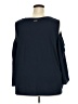MICHAEL Michael Kors Blue 3/4 Sleeve Top Size 3X - photo 2