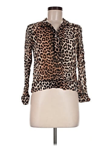 Ganni Long Sleeve Blouse (view 1)