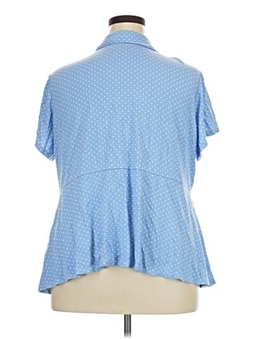 Isaac Mizrahi LIVE! Short Sleeve Blouse (view 2)