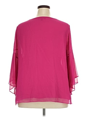 Lane Bryant 3/4 Sleeve Blouse (view 2)