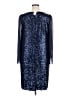 Connected Apparel Stars Blue Cocktail Dress Size 16 - photo 2