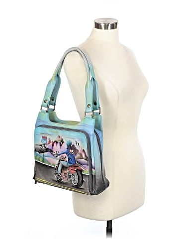 Anuschka Leather Shoulder Bag (view 2)