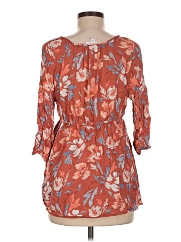 Isabel Maternity Short Sleeve Blouse (view 2)