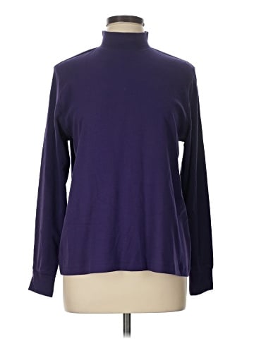 Lands' End Long Sleeve Turtleneck (view 1)