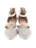 Franco Sarto Metallic Silver Heels Size 10 - photo 2