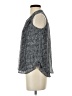 Ann Taylor 100% Polyester Gray Sleeveless Blouse Size XXS (petite) - photo 5