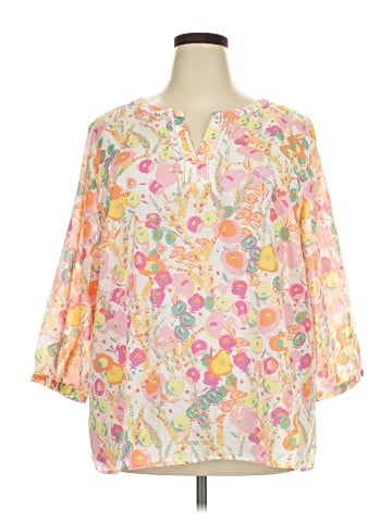 Talbots Outlet 3/4 Sleeve Blouse (view 1)