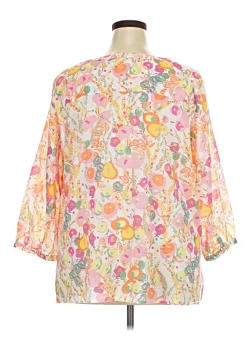 Talbots Outlet 3/4 Sleeve Blouse (view 2)