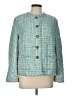 Escada Tweed Teal Jacket Size EU 44 / US 14 - photo 1