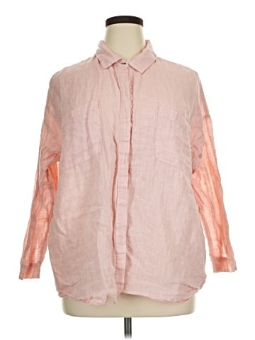 J.Jill 3/4 Sleeve Button-Down Shirt (view 1)