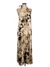 MNG 100% Polyester Tie-dye Ivory Casual Dress Size 8 - photo 1