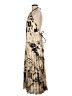 MNG 100% Polyester Tie-dye Ivory Casual Dress Size 8 - photo 5