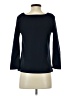 Ann Taylor Black Blue 3/4 Sleeve Top Size XXS (petite) - photo 2