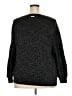 MICHAEL Michael Kors Metallic Black Pullover Sweater Size 2X - photo 2