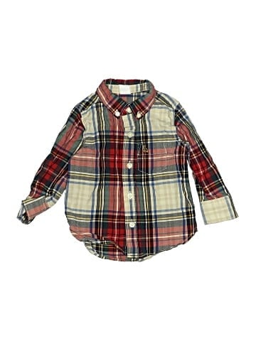 Baby Gap Long Sleeve Button-Down Shirt (view 1)