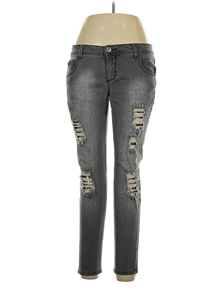 Pre-owned Bongo Jeans In Gray