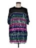 ASOS 100% Polyester Black 3/4 Sleeve Top Size 8 - photo 1
