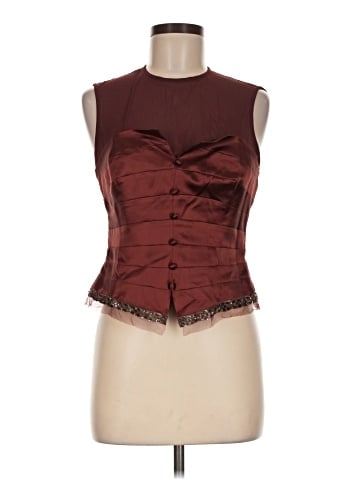 Worth Sleeveless Silk Top (view 1)