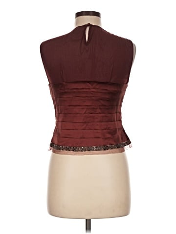 Worth Sleeveless Silk Top (view 2)