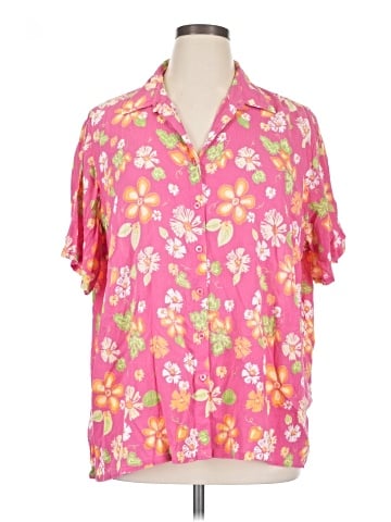Liz & Me Short Sleeve Blouse (view 1)