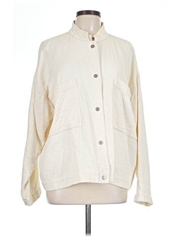 Eileen Fisher Long Sleeve Button-Down Shirt (view 1)