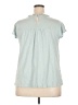 Ella Moss Teal Short Sleeve Blouse Size XXL - photo 2