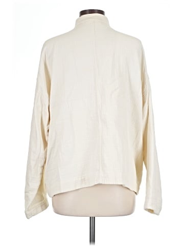 Eileen Fisher Long Sleeve Button-Down Shirt (view 2)