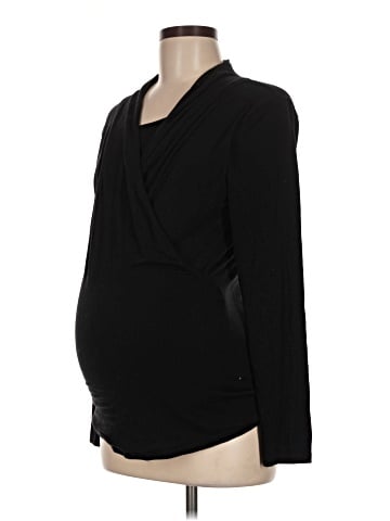 Angel Maternity Long Sleeve Top (view 1)