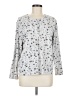 Classic Elements Gray Long Sleeve Henley Size M - photo 1