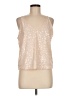 J.Crew Collection Tan Sleeveless Blouse Size M - photo 1