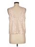 J.Crew Collection Tan Sleeveless Blouse Size M - photo 2