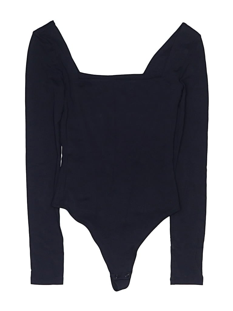 Pre-owned Babaton Bodysuit In Blue