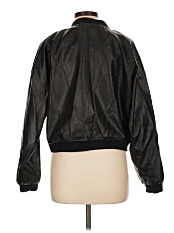 No Boundaries Faux Leather Jacket (view 2)