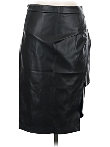 L'Agence Faux Leather Skirt (view 1)