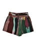 Ulla Johnson Color Block Brown Shorts Size 4 - photo 1