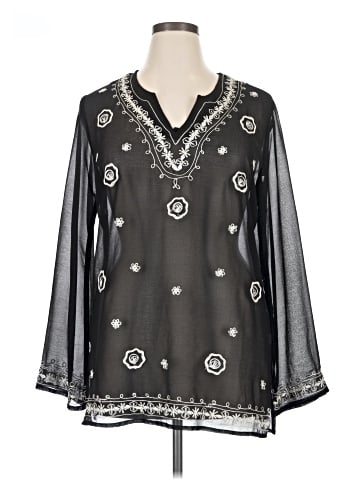 Kaktus Long Sleeve Blouse (view 1)