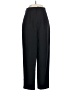 Jaclyn Smith 100% Polyester Solid Black Dress Pants Size 8 Petite - photo 1
