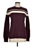 Max Mara Stripes Burgundy Pullover Sweater Size M (estimated) - photo 1