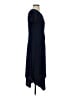 Perceptions Solid Blue Cocktail Dress Size S - photo 4
