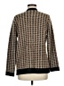 Tahari Houndstooth Brown Cardigan Size M - photo 2