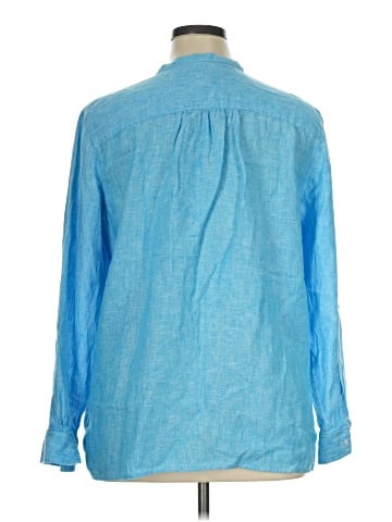 Lands' End Long Sleeve Button-Down Shirt (view 2)