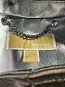 MICHAEL Michael Kors 100% Polyester Metallic Silver Faux Leather Jacket Size M - photo 6