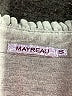 Mayreau Gray Short Sleeve Henley Size S - photo 6