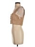 ASOS 100% Polyester Tan Sleeveless Top Size 4 - photo 5