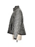 Lands' End 100% Polyester Chevron-herringbone Silver Jacket Size L (petite) - photo 5